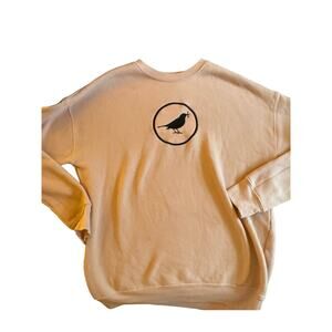 Blackbird Supply Co Embroidered Crewneck Sweatshirt Size Medium